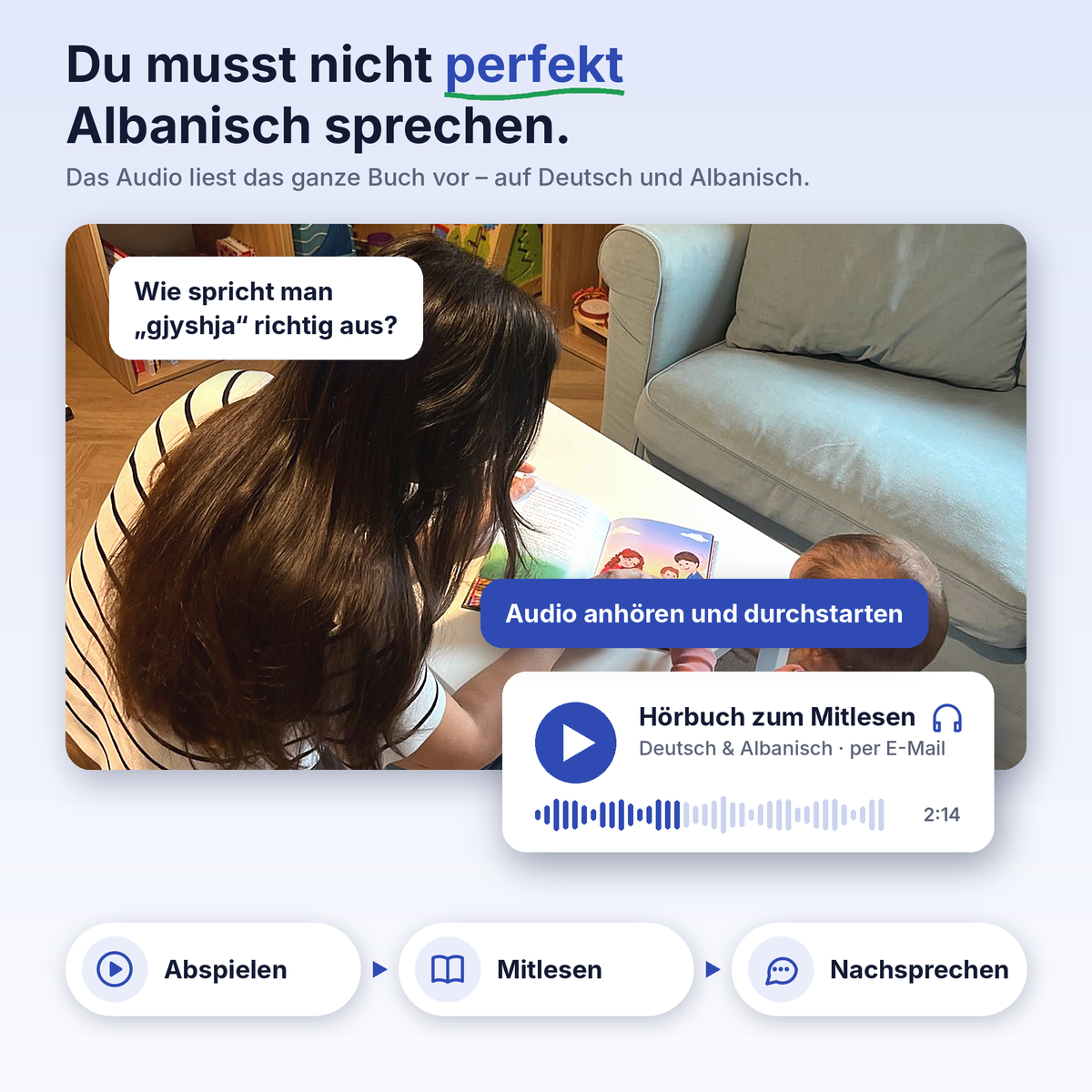 Albanisch Lernen Set