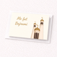 Albanische Grußkarte -  Perhajr Bajrami - Moschee