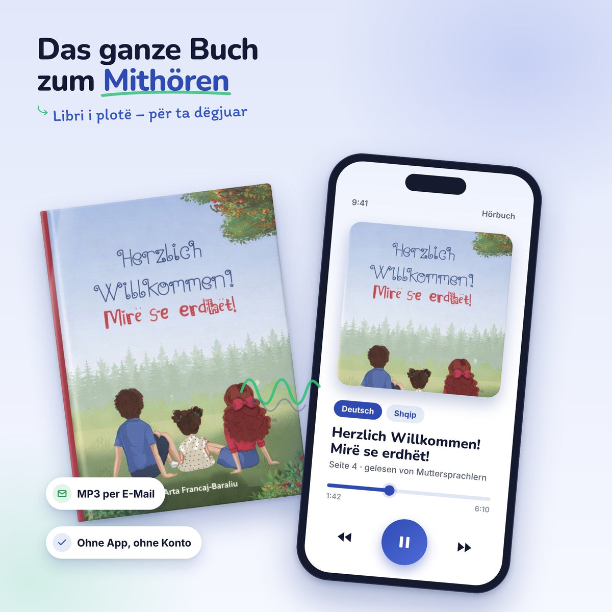 Kinderbuch: Verbindung zu deiner albanischen Heimat