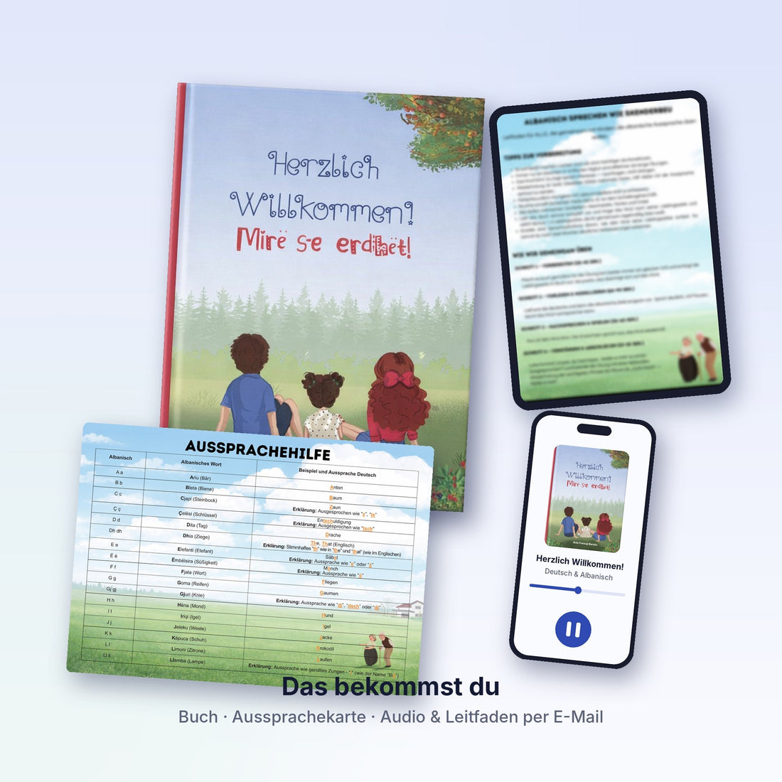 Kinderbuch: Verbindung zu deiner albanischen Heimat