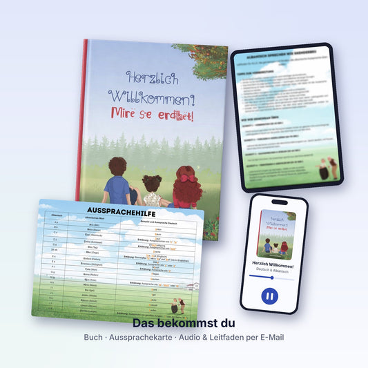Kinderbuch: Verbindung zu deiner albanischen Heimat