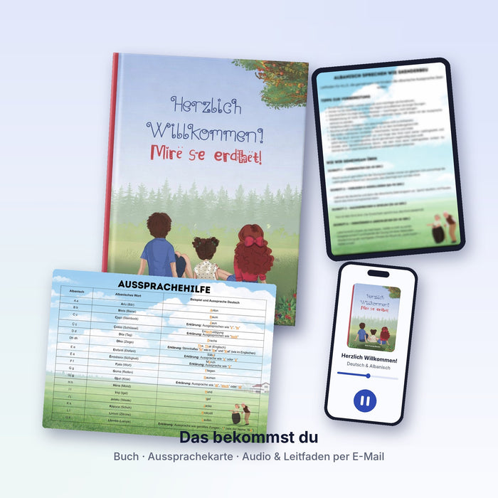 Kinderbuch: Verbindung zu deiner albanischen Heimat